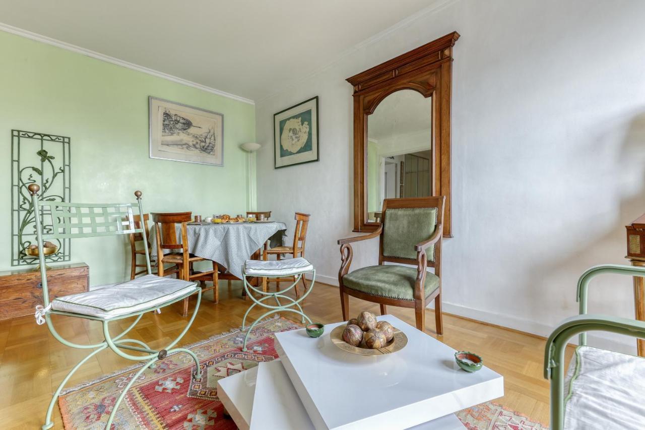 Апартаменти Large And Bright 2 Bdrs Flat With View - Paris 20 Екстер'єр фото